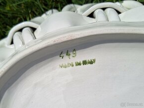 STAROŽITNÁ, PORCELÁNOVÁ VÁNOČNÍ SOUPRAVA - ITÁLIE - 8