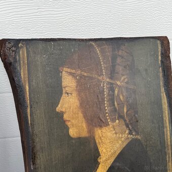 Renesanční obrazy portréty na dřevě - 8