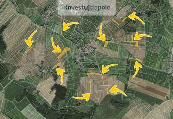 Prodej zemědělské půdy v k.ú. Malinec, Nedanice a Měčín - 8