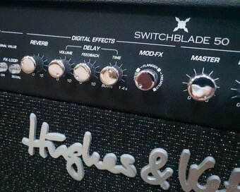 H&K Switchblade 50 celolampové kytarové kombo - 8