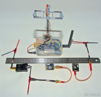 Set 1.2GHz přijímač Tarot TL300N5 a 3ks video vysílače - 8