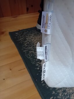 Nová Postel s elektrickým polohovací roštem a ortop. matrací - 8