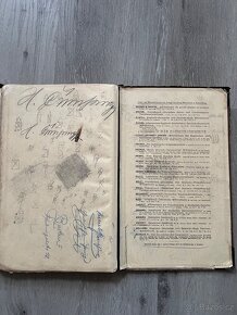 Školní atlas z roku 1907 - 8
