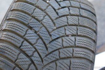 4ks orig. alu kola Peugeot 5x108 take Citroen R16 zimni pneu - 8