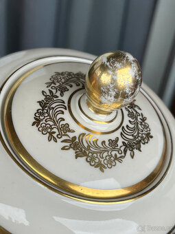 Starožitná porcelánová konvice Ivory 1.5l, Bavaria - 8