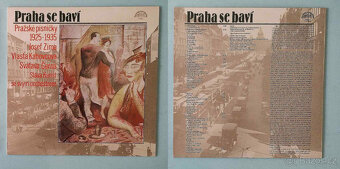 LP desky česká dechovka 14ks + USA dechovka 6ks - 8