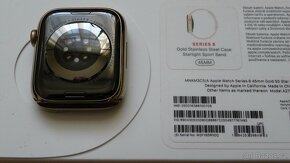 Apple Watch S8 LTE 45mm zlatá ocel s hvězdně bílým řemínkem - 8
