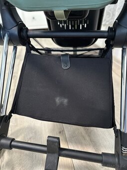 Cybex Priam 4.0 Chrome Black & Green Leaf - 8