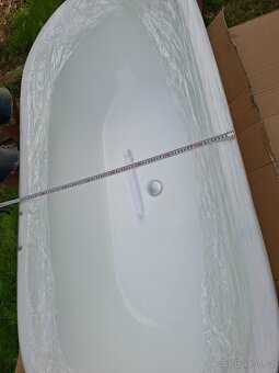 Vana Freedom O 169x80,volně stojící, krytka odtoku chrom - 8