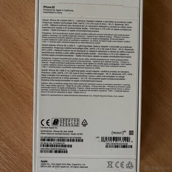 iPhone SE 2 (2022), 64 GB, RED - 8