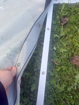 Venkovní projekční plátno s rámem 3,6x2,8m - 8