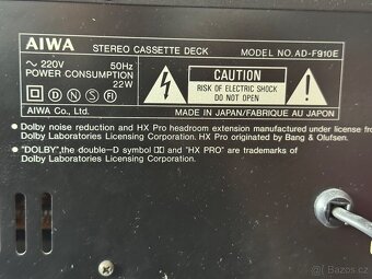 Aiwa AD-F910 - 1991-1993 - Made in Japan - 8
