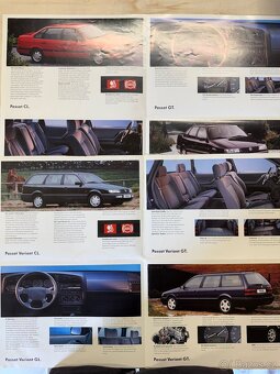 VW Passat prospekty, katalogy, dílenské příručky - 8