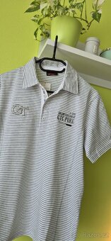Proužkované polo tričko - 8