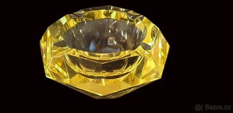 FASETOVANÝ STARÝ POPELNÍK ART DECO - 8