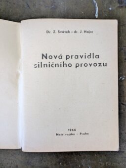 2 knihy - Nová pravidla silničního provozu + Vyhláška - 8