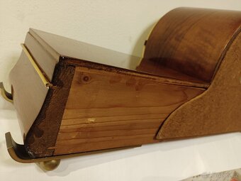 Gustav Becker krbové stolní hodiny starožitný - 8