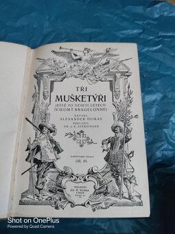 5 x knihy-historické romány,Alexander Dumas - Tři mušketýři - 8