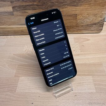 iPhone 15 Pro 128GB, modrý (12 měsíců záruka) - 8