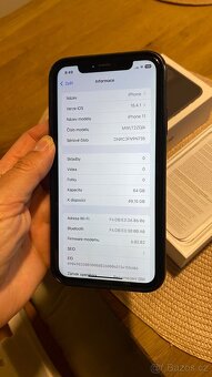 iPhone 11 64GB černý, top stav - 8