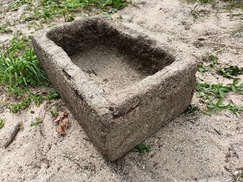 Betonový žlab, koryto, květník, nádoba, dekorace - 8