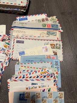 Sbírka známek, poštovní známky - přes 560 kusů celistvostí - 8