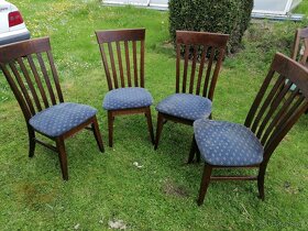Prodám dřevěné židle originál holanský nabytek - 8