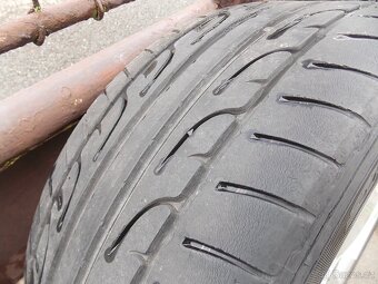Letní sada ALU KOL 215/40 R17 DUNLOP 5X100 ŠKODA, AUDI, VW - 8