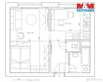 Prodej bytu 1+1, 41 m², Brno, ul. Ečerova - 8