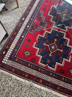 Orientální barevný velký koberec vlna 210x160cm - 8