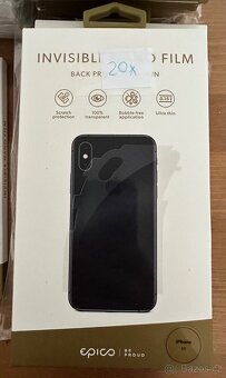 Prodám(cca nad 500ks)EPICO/iStyle ochranných skel/folií iPho - 8