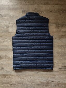 Tommy Hilfiger navy pánská péřová vesta - vel.S - 8