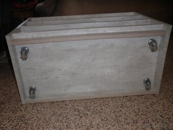 Komoda se 6ti boxy - betonový vzhled - 8