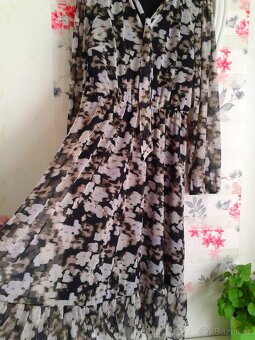 Elegantní krásné midi šaty 40/42 - 8