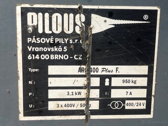 Pásová pila Pilous - 8