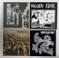 Punk, hardcore, crust, metal, grindcore dbea 7"EP desky nové - 8