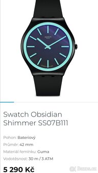 Swatch Obsidian Shimmer SS07B111 - 8