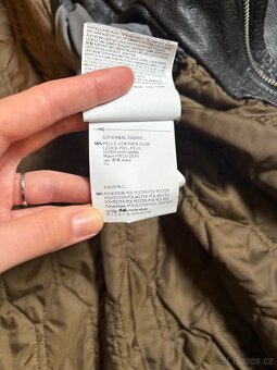 Pánská kožená Replay bunda - 8