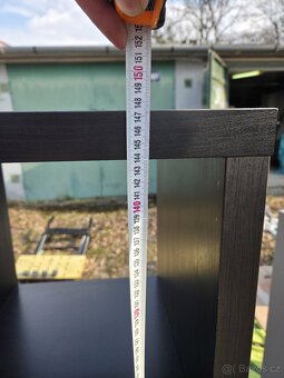 Knihovna tmavě hnědá - 8