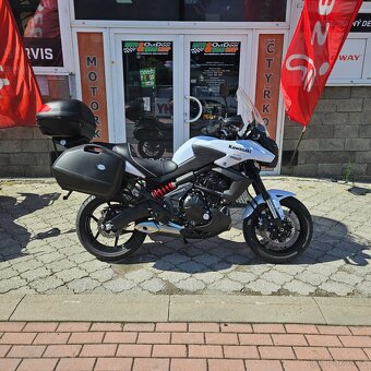 Kawasaki Versys 650, ČR, 1. majitel, 3x kufr, vyšší plexi, - 8