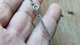 Stříbrný Náhrdelník s mincemi - 8