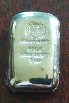 Set investičních stříbrných mincí + slitek Germania Mint . - 8