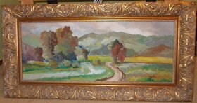 Nabízím velký obraz Cestička k horám autora neznám - 8