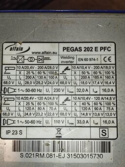 Alfa in Pegas 202 E PFC - 8