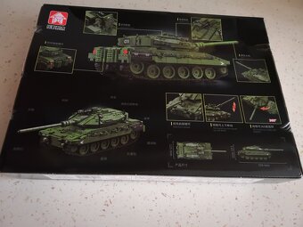 Stavebnice Tank Merkava, kompatibilní s Lego - 8