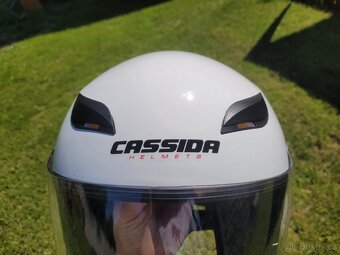 Helma Cassida reflex - Bílá velikost S - 8