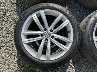 Alu orig letni sada Volkswagen 5x112 8J ET44 235/45 R18 - 8