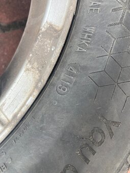 Sada Alu kol z vozu VW Golf, rozteč 5x112, ET38 - 8