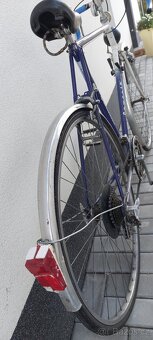 Silniční retro kolo bicykl Favorit s blatníky a dynamem - 8