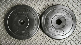 Tréninková lavice+vzpěračská tyč+závaží - 8